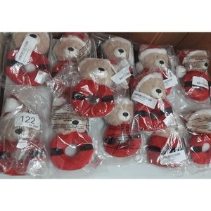 Bulk Bundle 12pcs Ganz Baby Santa Plush Toy